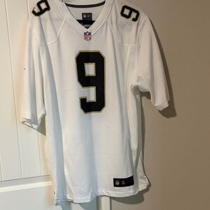Nike White and Black Men's Jersey